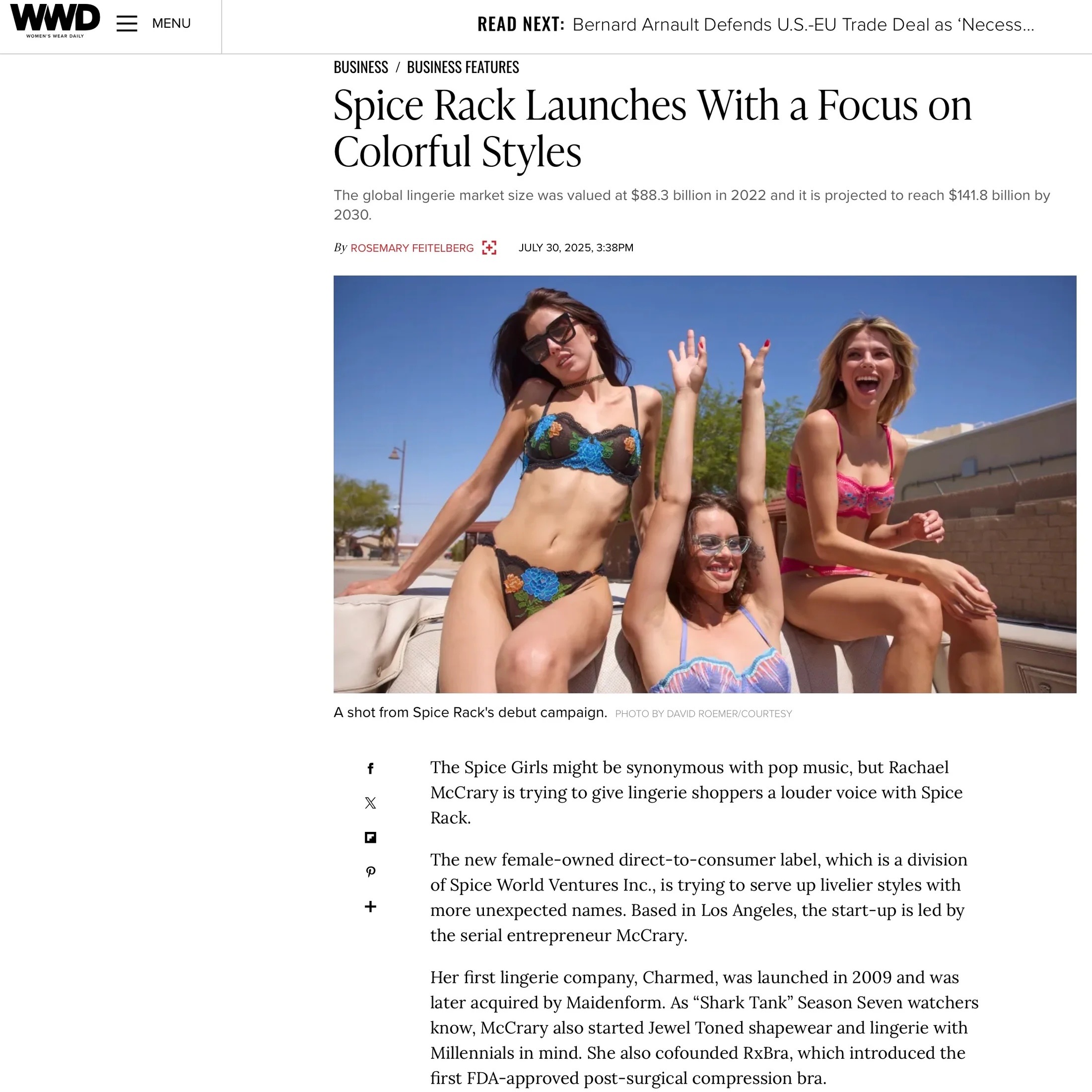 Spice Rack Launches With a Focus on Colorful Styles